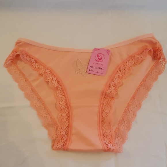 Lace Cotton Panties 6 Pair #006 - Picture 7 of 8